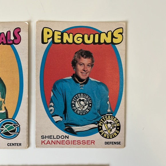 5 CARD LOT 1971-1972 O-Pee-Chee OPC Hockey #160 182 190 223 250 Vintage - Picture 4 of 7